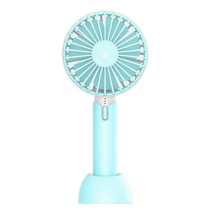 Desktop Portable Handheld Mini Silent Fan, Colour: X1 Blue by buy2fix