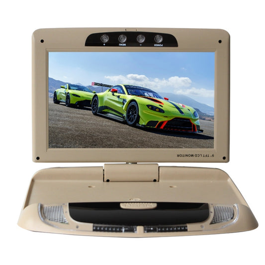 9 Inch Car HD Car Reversing Display Car Ceiling Display(Beige) by buy2fix