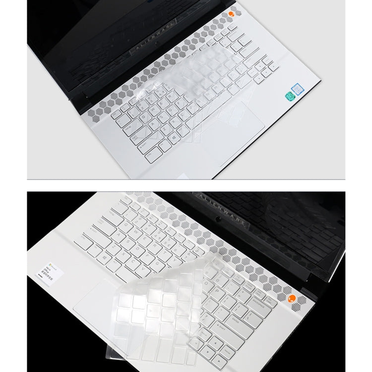 T19802 Computer Keyboard Film Gaming Notebook TPU Protective Film for Dell ALIENWARE M15-R2 - Screen Protection Film by buy2fix | Online Shopping UK | buy2fix