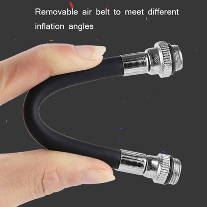 West Biking Bicycle High Pressure Pump Mini Portable Basketball Inflator With Hose(Black) by West Biking