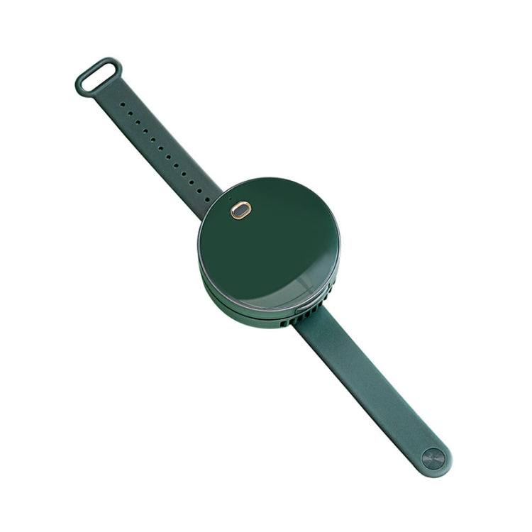 G3 Portable Outdoor Kids USB Mini Mirror Leafless Watch Fan(Green) by buy2fix