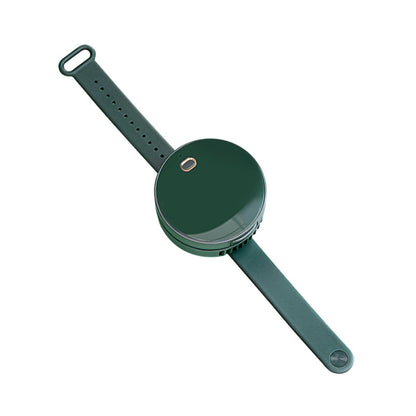 G3 Portable Outdoor Kids USB Mini Mirror Leafless Watch Fan(Green) by buy2fix
