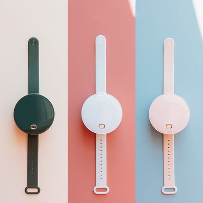 G3 Portable Outdoor Kids USB Mini Mirror Leafless Watch Fan(Green) by buy2fix