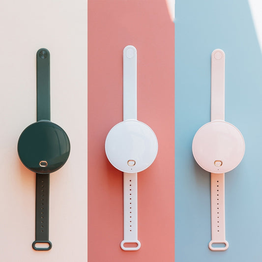 G3 Portable Outdoor Kids USB Mini Mirror Leafless Watch Fan(White) by buy2fix