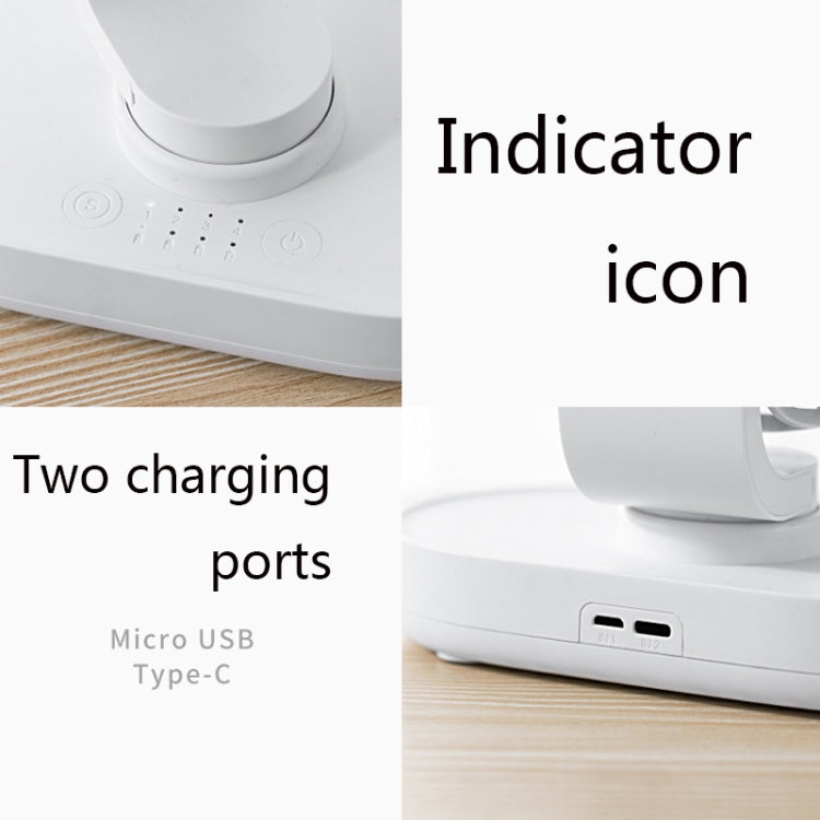 D77 Desktop Automatic Shaking hHead Fan Mute Portable Home Office Dormitory USB Fan(Rose Pink) by buy2fix