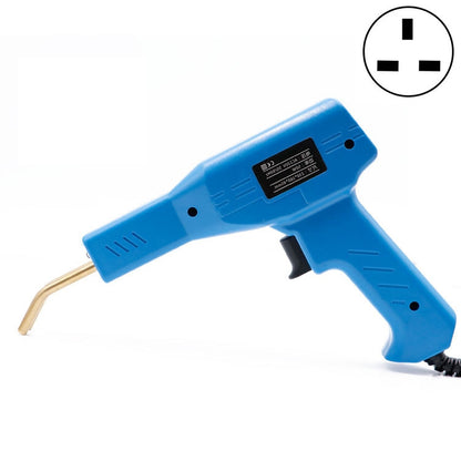 H50 Car Bumper Crack Repair Welding Machine Plastic Welding Nail Artifact, UK Plug(Blue) by buy2fix