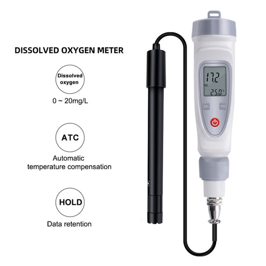 JPB-70A Portable Dissolved Oxygen Analyzer Water Quality Aquaculture Dissolved Oxygen Meter Detector - Air & Water Quality Tester by buy2fix | Online Shopping UK | buy2fix