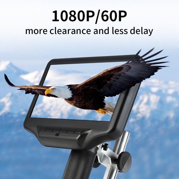 7 Inch 3D Digital Microscope Industrial Overhaul, Watch And Jewelry Appraiser(EU Plug) - Detection Jewelry by buy2fix | Online Shopping UK | buy2fix