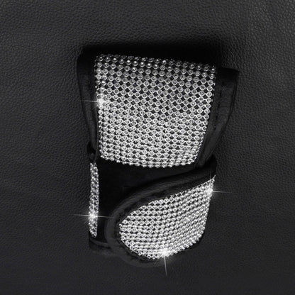 2 PCS Car Diamond-Studded Interior Products Personalized Protective Sleeve Gear Cover by buy2fix