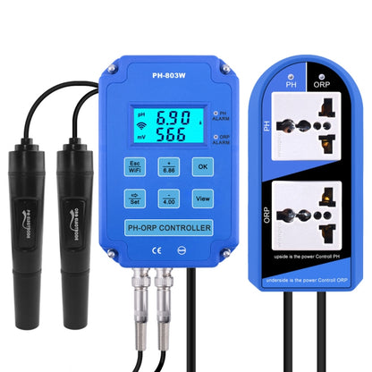 KL-803W Mobile Phone WIFI Monitoring Digital Acid-Base And Redox Controller Household PH Meter, EU Plug - PH & Moisture Meter by buy2fix | Online Shopping UK | buy2fix