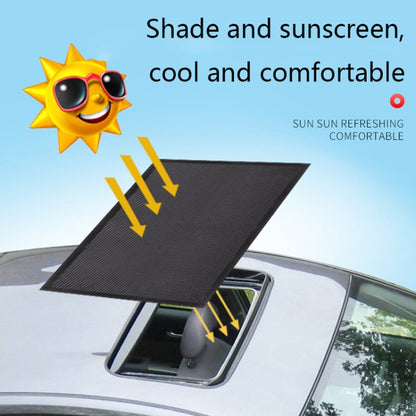 N913 Nylon Mesh Screens For Insect-Proof Dust-Proof Ventilated And Breathable Car Sunroof Magnetic Sun Shade, Size: 95x55cm by buy2fix