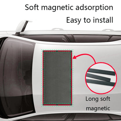 N913 Nylon Mesh Screens For Insect-Proof Dust-Proof Ventilated And Breathable Car Sunroof Magnetic Sun Shade, Size: 95x55cm by buy2fix