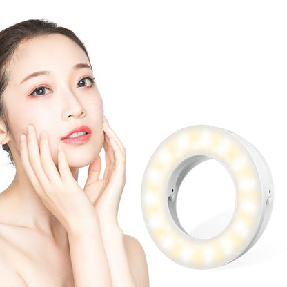 Mobile Phone Live Selfie Light LED Beauty Ring Fill Light(Black) - Ring Light by buy2fix | Online Shopping UK | buy2fix