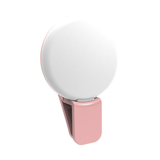 2 PCS  Mobile Phone Fill Light Camera Photo LED Selfie Light(Pink) - Selfie Light by buy2fix | Online Shopping UK | buy2fix