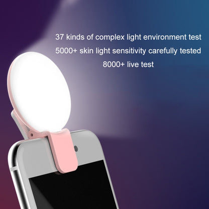 2 PCS  Mobile Phone Fill Light Camera Photo LED Selfie Light(Black) - Selfie Light by buy2fix | Online Shopping UK | buy2fix