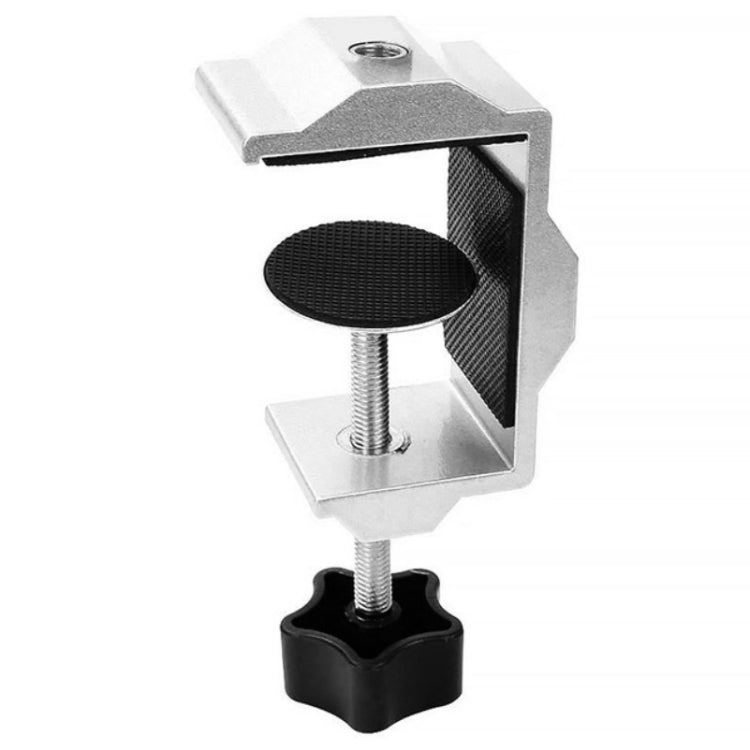 Universal Arm Thermostatic Welding Station Four-Jaw Aluminum Alloy Workbench(N-Y4BE-SY9 (Silver)) by buy2fix