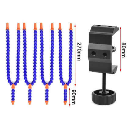 Eight-Jaw Circuit Board Auxiliary Welding Workbench(Silver) by buy2fix