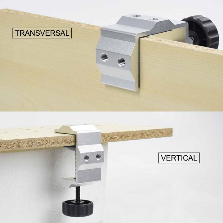 Eight-Jaw Circuit Board Auxiliary Welding Workbench(Silver) by buy2fix