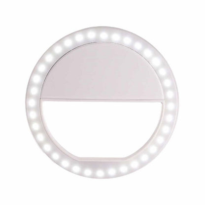 Ring-Shaped Mobile Phone Selfie Fill Light LED Flashlight For Live Photography(White) - Ring Light by buy2fix | Online Shopping UK | buy2fix