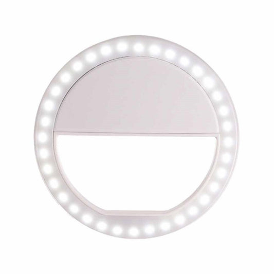 Ring-Shaped Mobile Phone Selfie Fill Light LED Flashlight For Live Photography(White) - Ring Light by buy2fix | Online Shopping UK | buy2fix