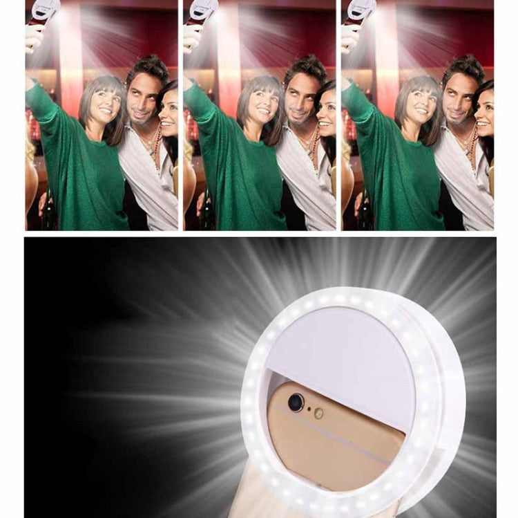 Ring-Shaped Mobile Phone Selfie Fill Light LED Flashlight For Live Photography(White) - Ring Light by buy2fix | Online Shopping UK | buy2fix