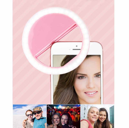 Ring-Shaped Mobile Phone Selfie Fill Light LED Flashlight For Live Photography(White) - Ring Light by buy2fix | Online Shopping UK | buy2fix