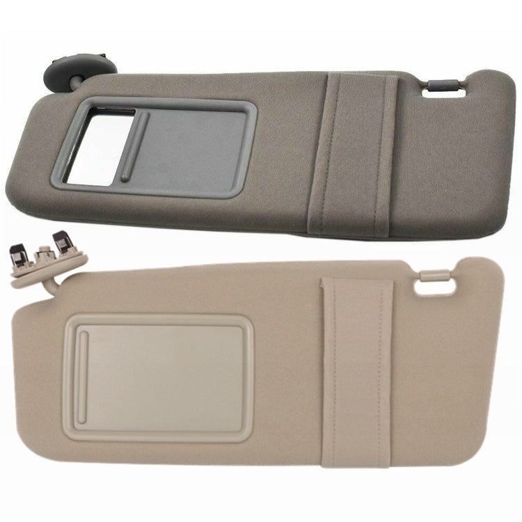 Left Driver Side Sun Visor With Mirror Driving Position Sun Visor For Toyota Camry 2007-2011(Beige) by buy2fix