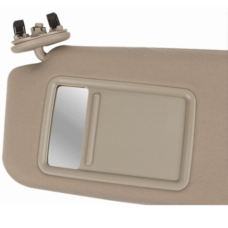 Left Driver Side Sun Visor With Mirror Driving Position Sun Visor For Toyota Camry 2007-2011(Beige) by buy2fix