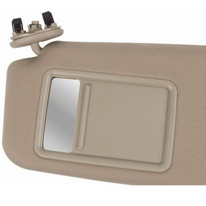 Left Driver Side Sun Visor With Mirror Driving Position Sun Visor For Toyota Camry 2007-2011(Beige) by buy2fix