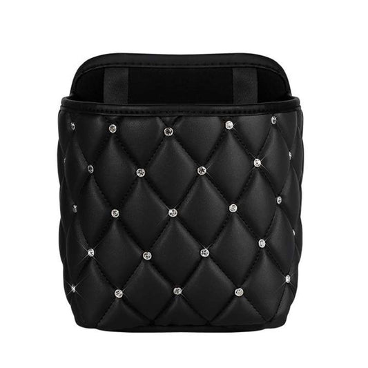 Car Seat Back Storage Bag Personality Diamond-Studded Car Storage Net Bag Car Multi-Function Storage Bag by buy2fix