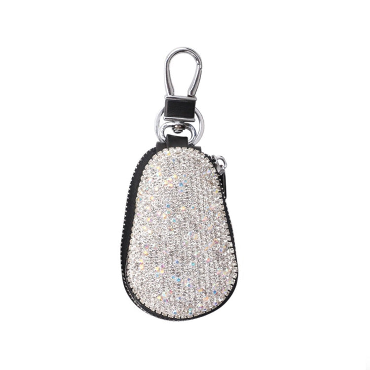 Diamond Car Gourd Key Case Car Key Case(White Diamond) by buy2fix