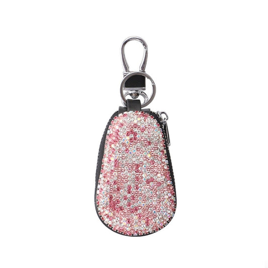 Diamond Car Gourd Key Case Car Key Case(Pink Diamond) by buy2fix
