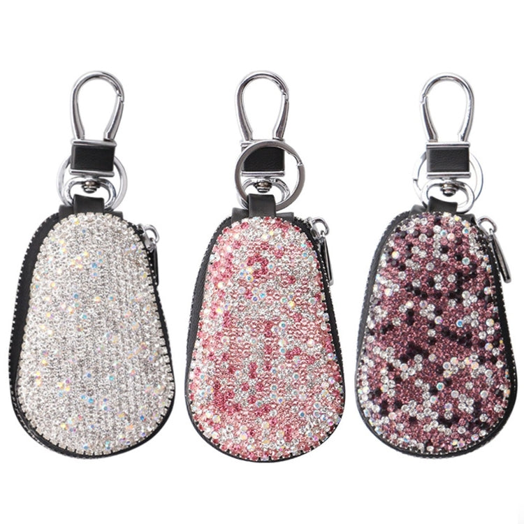 Diamond Car Gourd Key Case Car Key Case(Pink Diamond) by buy2fix