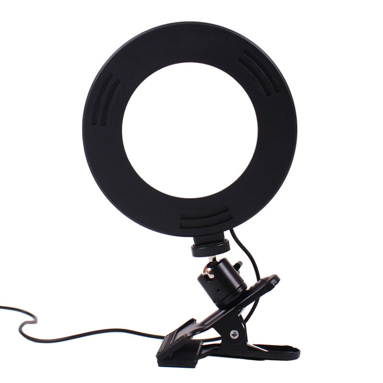 6 inch Strong Clip Fill Light With Adjustable Temperature LED Ring Light Desktop Computer Clip Light, Cable Length: 2 Meters - Ring Light by buy2fix | Online Shopping UK | buy2fix