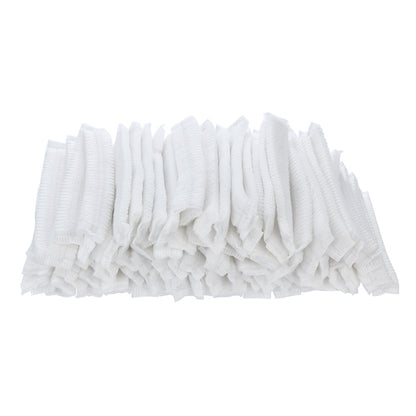 200 PCS Non-woven Disposable Pleated Anti Dust Hat Bath Caps For Spa Hair Salon Beauty(White) - Bath Supplies by buy2fix | Online Shopping UK | buy2fix