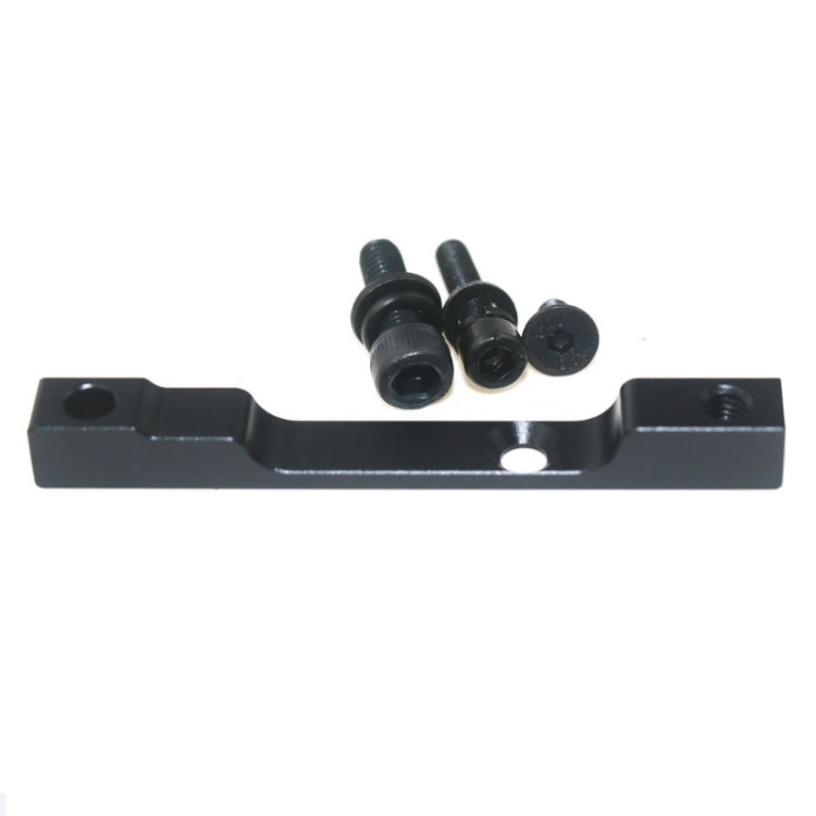 3 in 1 Scooter Modified Hydraulic Brake + 120mm Disc Brake Disc + Modified Seat Set For Xiaomi Mijia M365 Pro(Black Brake + Black Adapter) - Accessories & Parts by buy2fix | Online Shopping UK | buy2fix