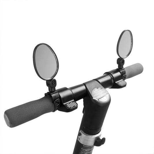 2 PCS For Xiaomi Scooter Rear View Mirror Bicycle Mirror(Oval) - Accessories & Parts by buy2fix | Online Shopping UK | buy2fix