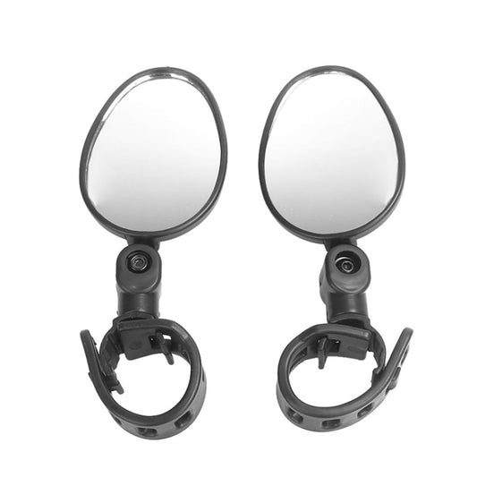 2 PCS For Xiaomi Scooter Rear View Mirror Bicycle Mirror(Oval) - Accessories & Parts by buy2fix | Online Shopping UK | buy2fix