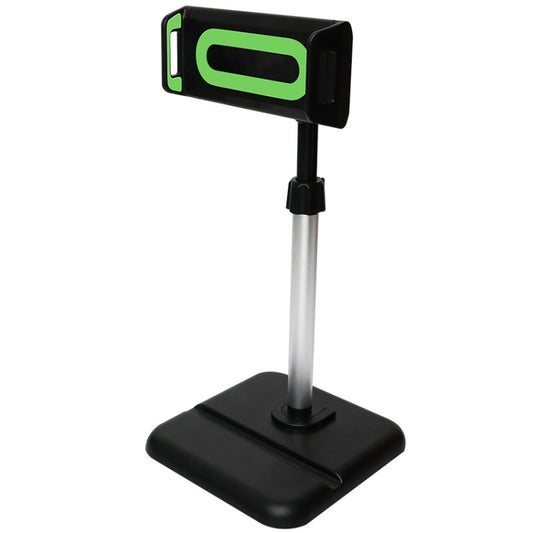 Telescopic Adjustment Live Frame Desktop Tablet Mobile Phone Bracket, Specification: K05 Flat Plate  (Black Green) - Stand by buy2fix | Online Shopping UK | buy2fix