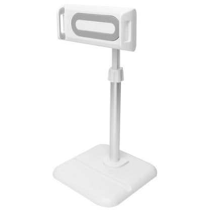 Telescopic Adjustment Live Frame Desktop Tablet Mobile Phone Bracket, Specification: K05 Flat Plate  (White Gray) - Stand by buy2fix | Online Shopping UK | buy2fix