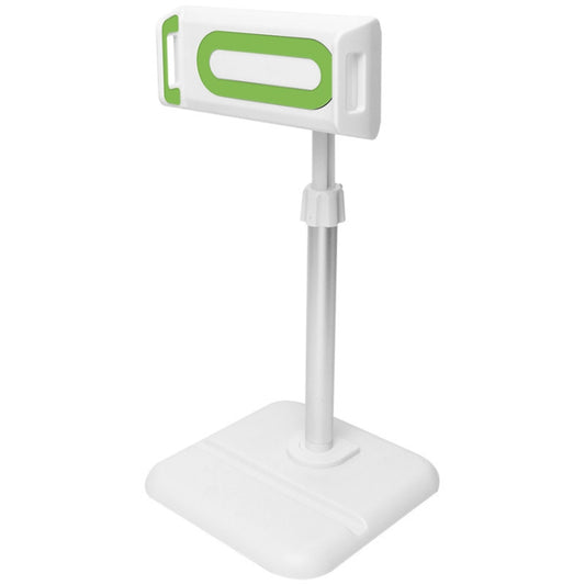 Telescopic Adjustment Live Frame Desktop Tablet Mobile Phone Bracket, Specification: K05 Flat Plate  (White Green) - Stand by buy2fix | Online Shopping UK | buy2fix