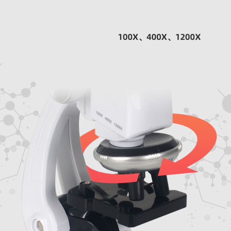 Early Education Biological Science 1200X Microscope Science And Education Toy Set For Children L - Digital Microscope by buy2fix | Online Shopping UK | buy2fix