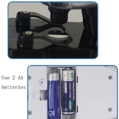 Early Education Biological Science 1200X Microscope Science And Education Toy Set For Children L - Digital Microscope by buy2fix | Online Shopping UK | buy2fix