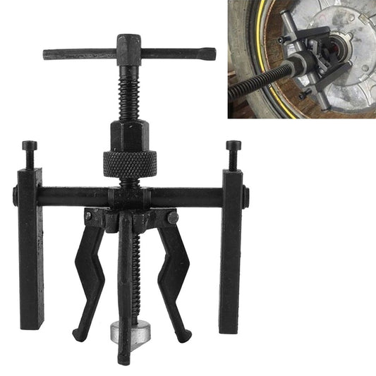 3-Jaw Inner Bearing Puller Gear Extractor Heavy Duty Automotive Machine Tool Kit(Black) - Hand Tool Sets by buy2fix | Online Shopping UK | buy2fix