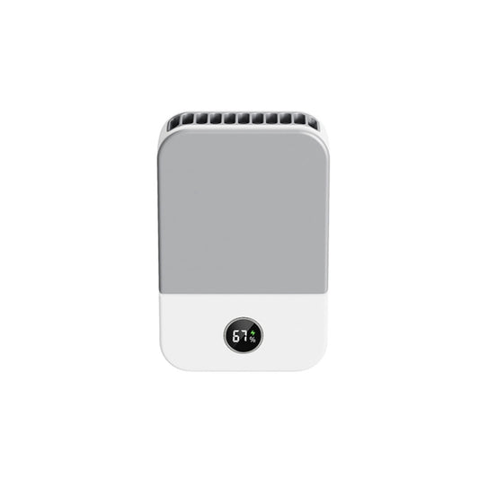 DQ205 Summer Mini Hanging Neck Fan USB Portable Student Silent High Wind Bladeless Fan(White) - Electric Fans by buy2fix | Online Shopping UK | buy2fix