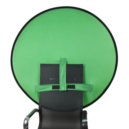 75cm EY-068 Green Background Cloth Folding ID Photo Green Screen Video Backdrop Board For E-Sports Chair - Solid Color by buy2fix | Online Shopping UK | buy2fix