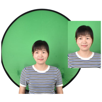 142cm EY-068 Green Background Cloth Folding ID Photo Green Screen Video Backdrop Board For E-Sports Chair - Solid Color by buy2fix | Online Shopping UK | buy2fix