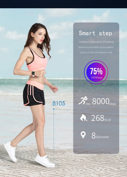 P68 Smart Watches Heart Rate Monitor Blood Pressure Activity Tracker by buy2fix