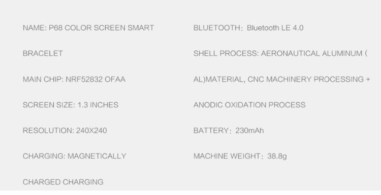 P68 Smart Watches Heart Rate Monitor Blood Pressure Activity Tracker by buy2fix