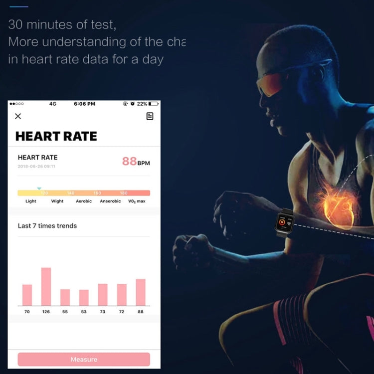 P68 Smart Watches Heart Rate Monitor Blood Pressure Activity Tracker by buy2fix